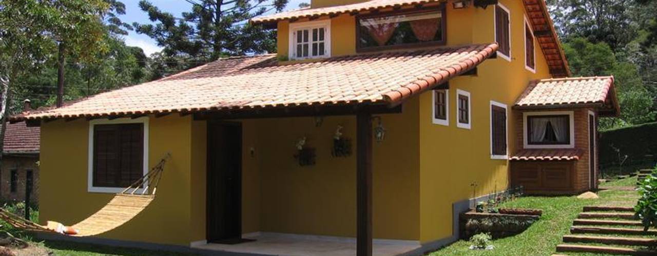 Casa de Campo em Araras, Cadore Arquitetura Cadore Arquitetura Rustic style houses
