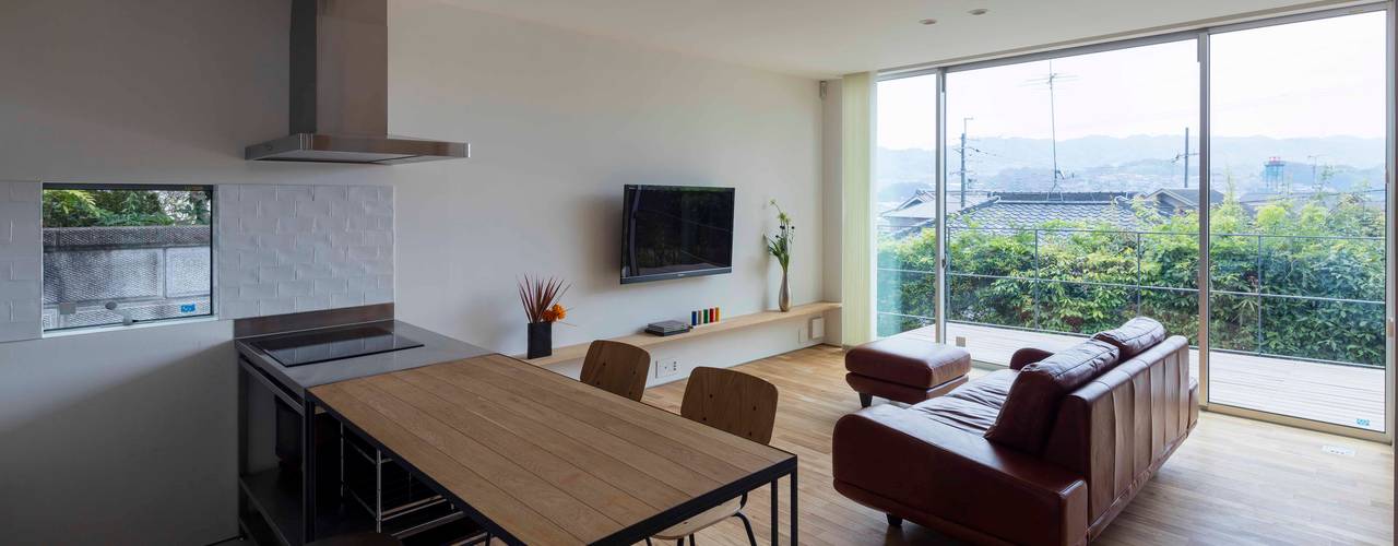 生駒の家 House in Ikoma, arbol arbol Living room