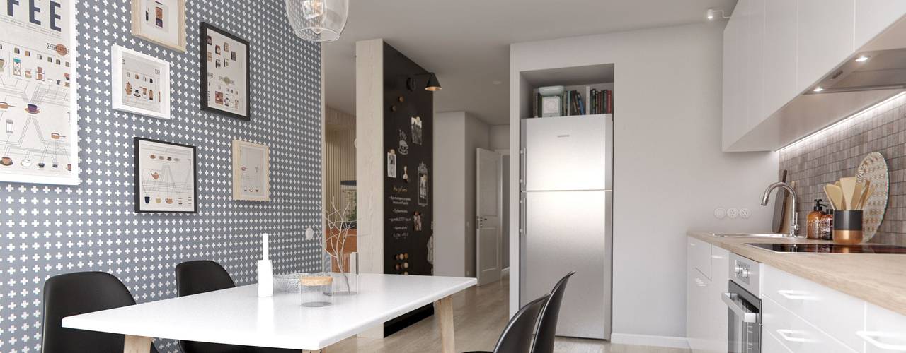 ИНТЕРЬЕР VA, INT2architecture INT2architecture Kitchen