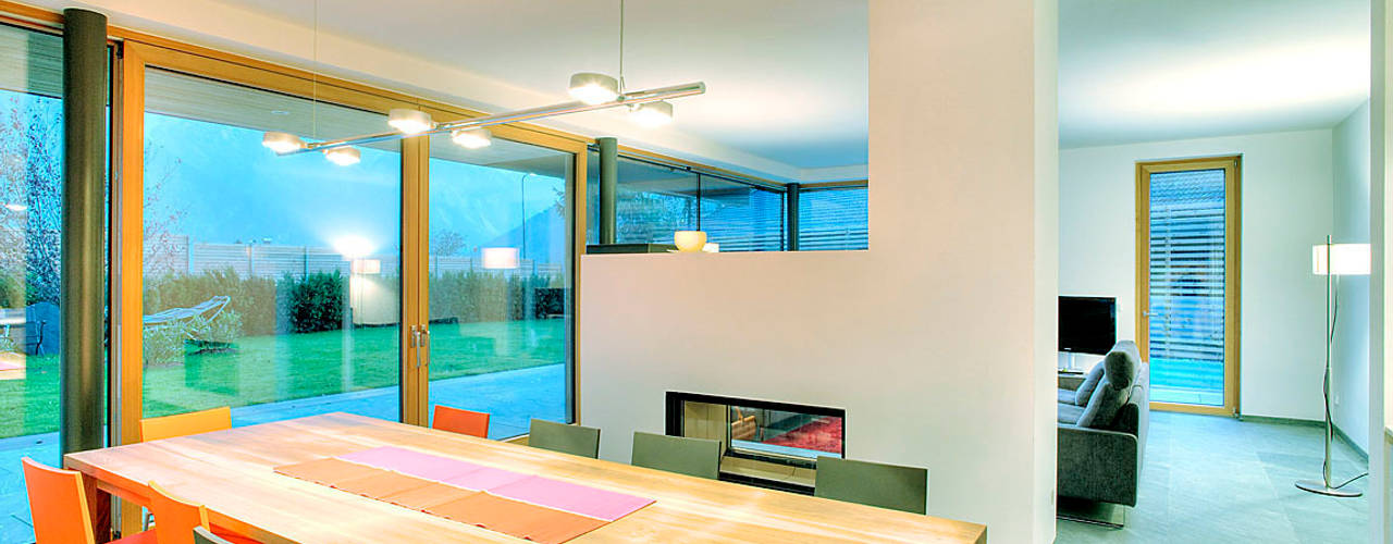 Haus ST, pedit&partner architekten pedit&partner architekten Modern Yemek Odası