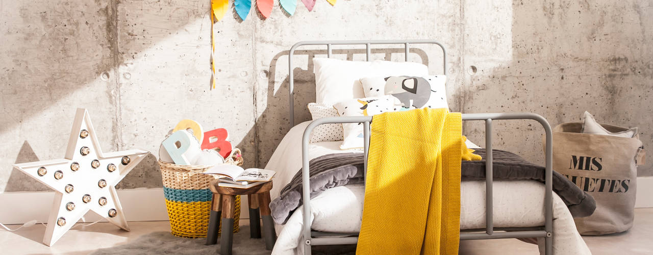 Ideas para decorar una habitación infantil de estilo industrial. , BEL AND SOPH BEL AND SOPH Kamar Tidur Gaya Industrial