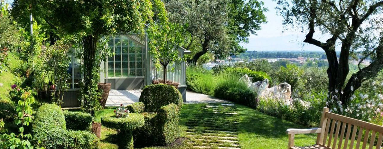 L'utilizzo dell'Arte Topiaria: Grande tradizione del giardino all'Italiana, Fiorenzobellina-lab Fiorenzobellina-lab Eclectic style garden