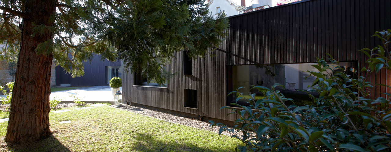 Maison individuelle à Villefranche-sur-Saône, Caroline Wach Architecture Caroline Wach Architecture Casas modernas: Ideas, diseños y decoración