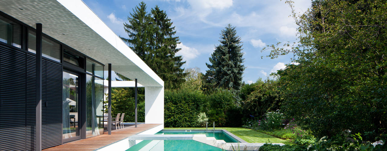 C1, Dettling-Architekten Dettling-Architekten Piscinas de estilo moderno