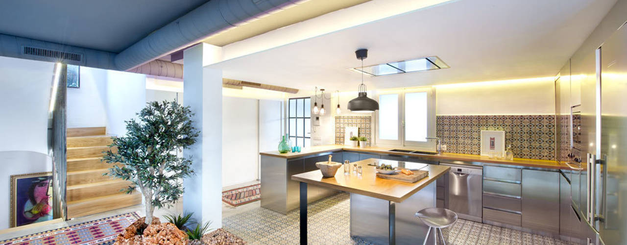 Vivienda en Benicassim. Valencia, Egue y Seta Egue y Seta Modern style kitchen