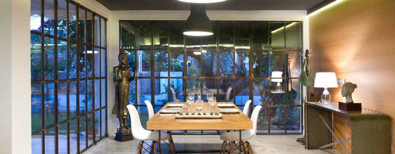 Vivienda en Benicassim. Valencia, Egue y Seta Egue y Seta Modern Dining Room