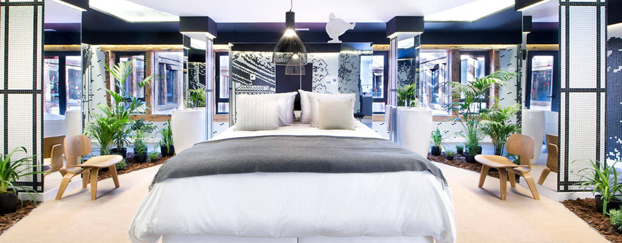 Kazuo Suite- Casa Decor 2015, Egue y Seta Egue y Seta Asian style bedroom
