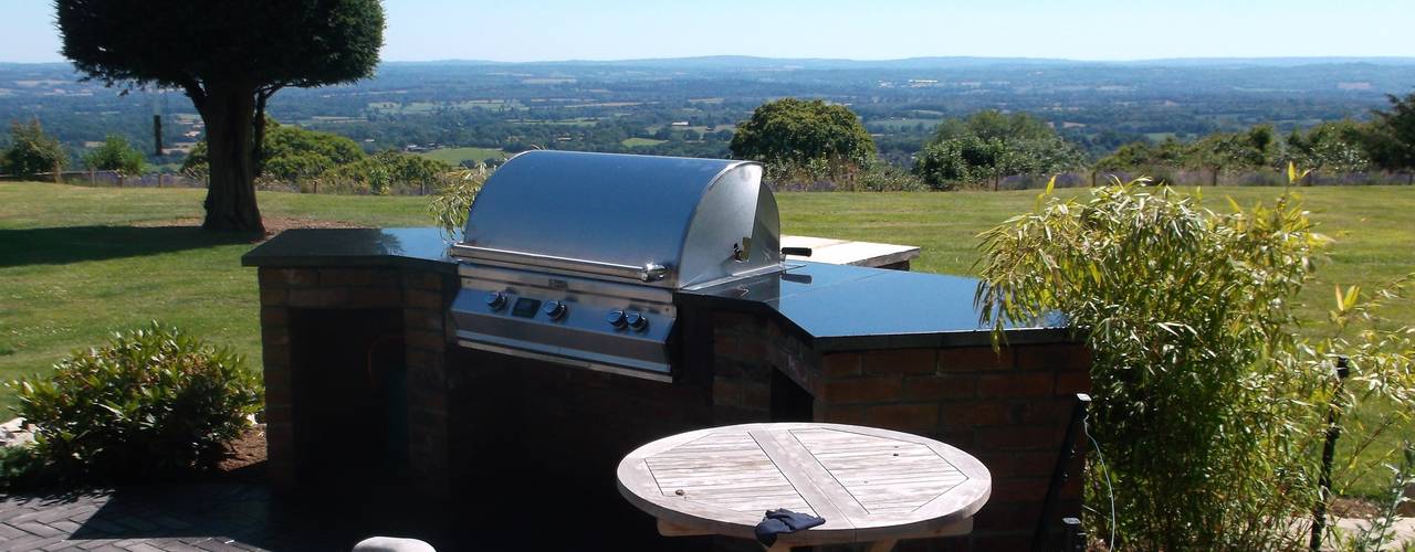 Outdoor Kitchens and BBQ Areas, Design Outdoors Limited Design Outdoors Limited Modern style gardens