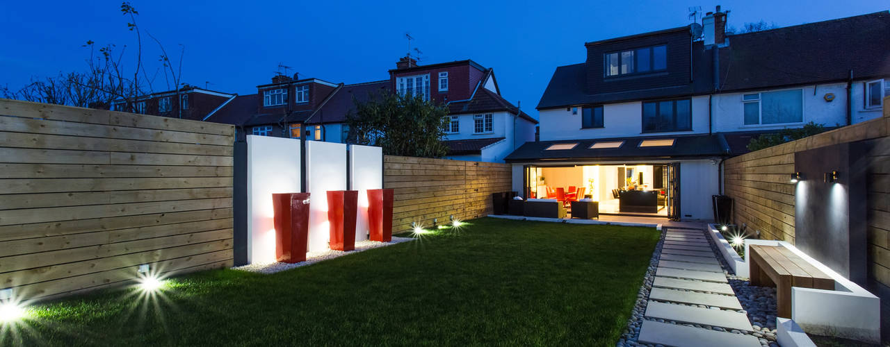 Whitton Drive, GK Architects Ltd GK Architects Ltd Modern garden