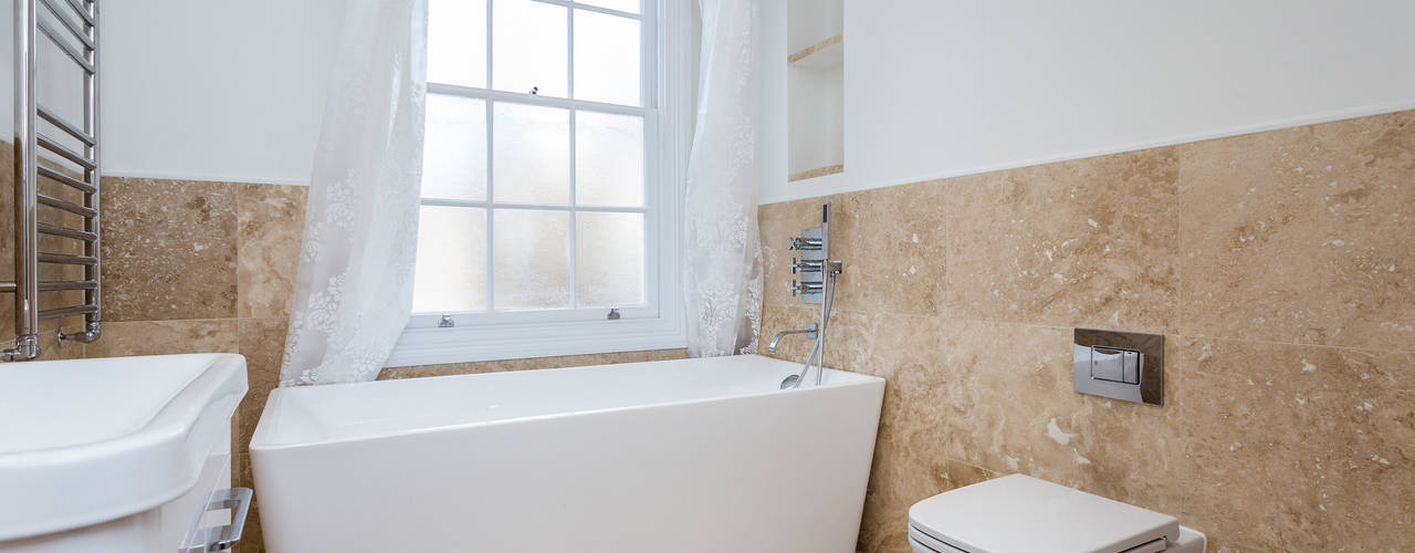 Flat Conversion in Islington, GK Architects Ltd GK Architects Ltd Modern bathroom