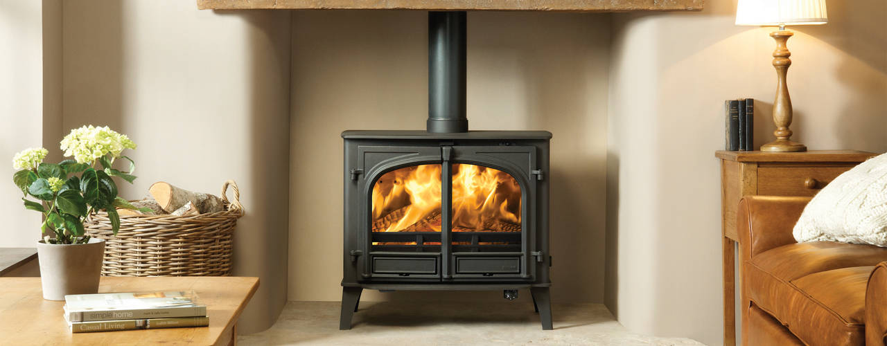 Stovax Stockton Stove Range, Stovax Heating Group Stovax Heating Group Rustic style living room