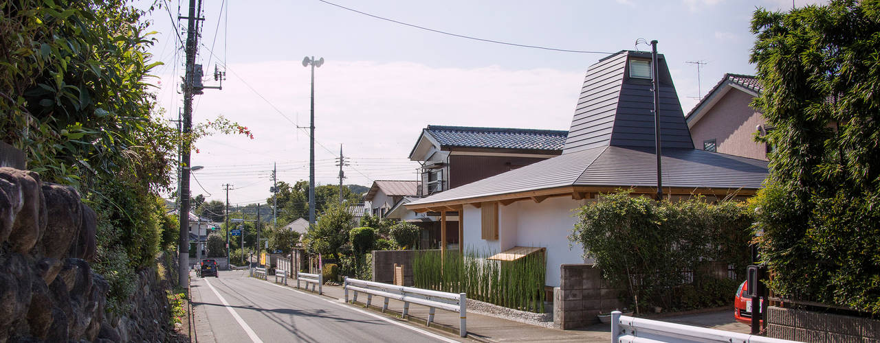 traditional wooden technique A-House, 建築設計事務所 山田屋 建築設計事務所 山田屋 Eclectic style houses