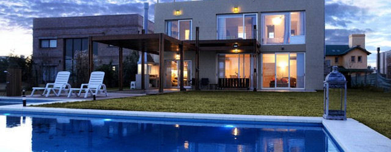 La Casa del Rio, Family Houses Family Houses Дома в стиле модерн