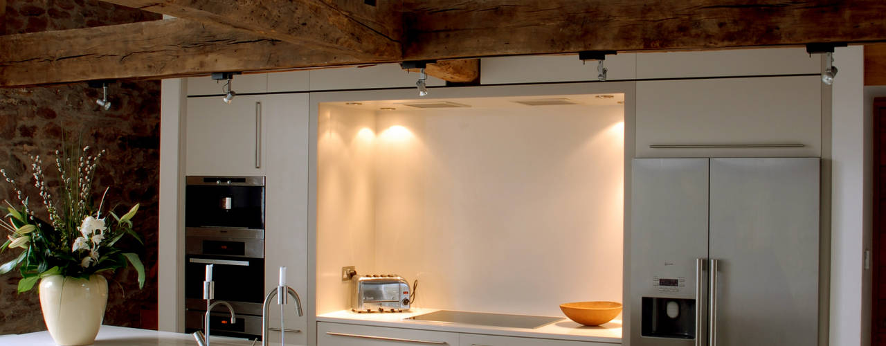 Coldbrook Farm, Monmouthshire, Hall + Bednarczyk Architects Hall + Bednarczyk Architects Kitchen