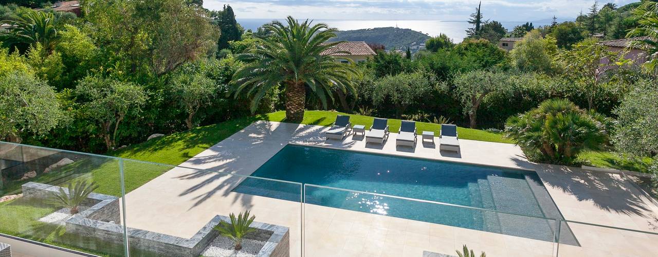 South of France, Charlotte Candillier Interiors Charlotte Candillier Interiors Piscinas de estilo moderno