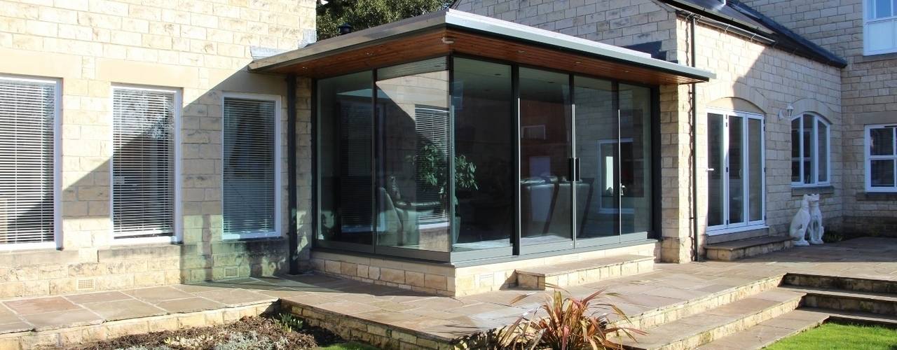 Contemporary Extension, Private House, Wildblood Macdonald Wildblood Macdonald Case in stile minimalista