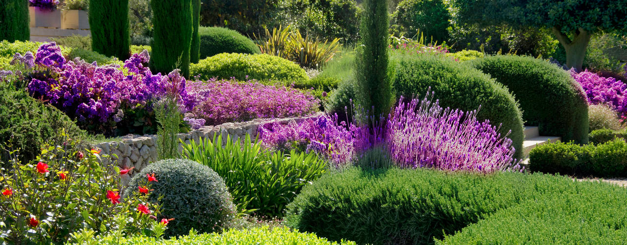 Jardines Mediterráneos, Viveros Pou Nou Viveros Pou Nou Mediterranean style garden