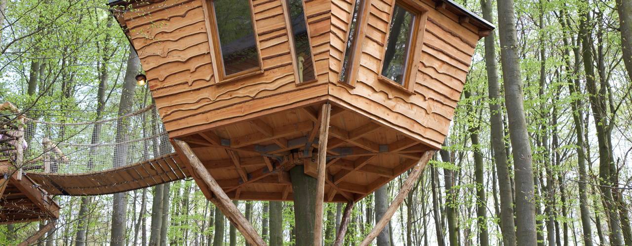 Berlepsch Robins Nest, Luftschlösser Luftschlösser Casas de estilo rústico