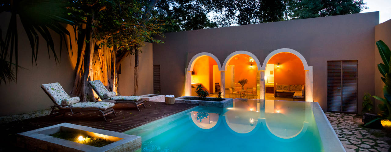 Casa WS52, Taller Estilo Arquitectura Taller Estilo Arquitectura Colonial style pool