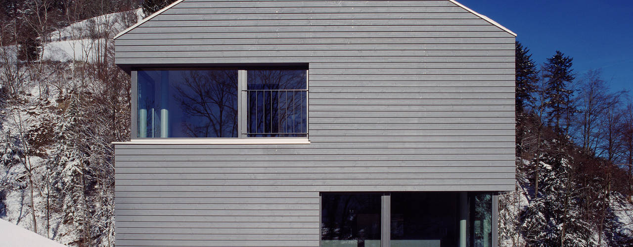 NeubauEinfamilienhaus Brunnadern, Markus Alder Architekten GmbH Markus Alder Architekten GmbH Casas modernas