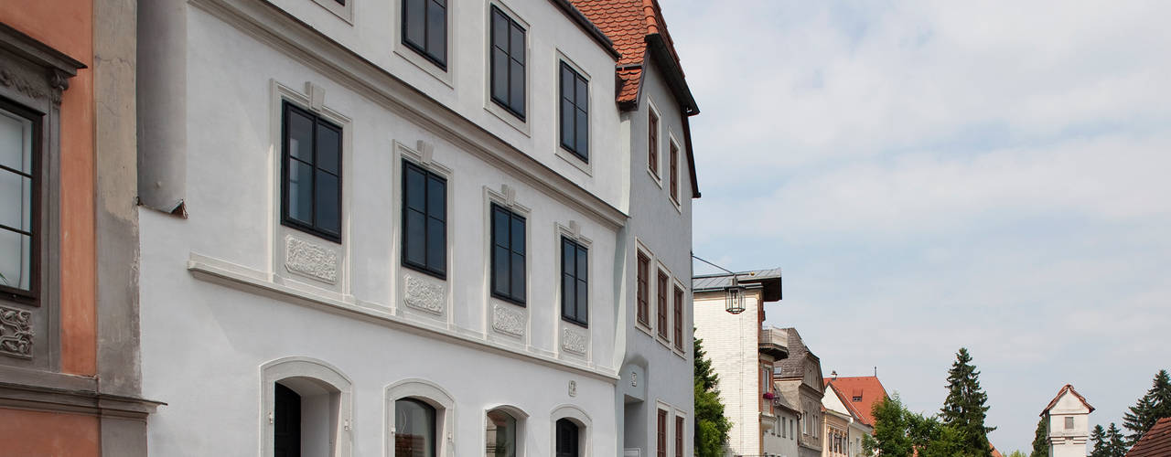 Wohnhaus Sch., schröckenfuchs∞architektur schröckenfuchs∞architektur Modern houses