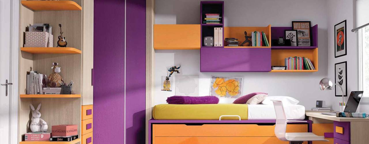 homify Dormitorios infantiles de estilo moderno Compuestos de madera y plástico