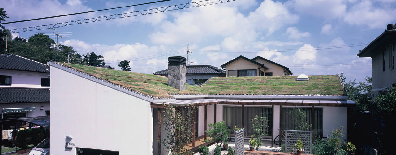 ISさんの家, 小栗建築設計室 小栗建築設計室 Casas rústicas Piedra