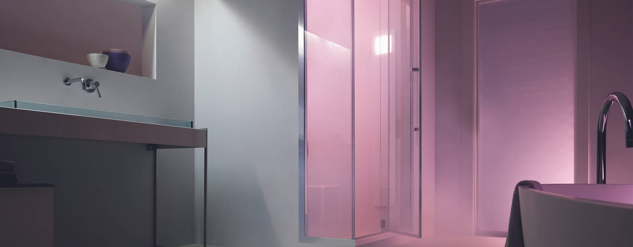 Effegibi Steam room, Steam and Sauna Innovation Steam and Sauna Innovation Modern bathroom