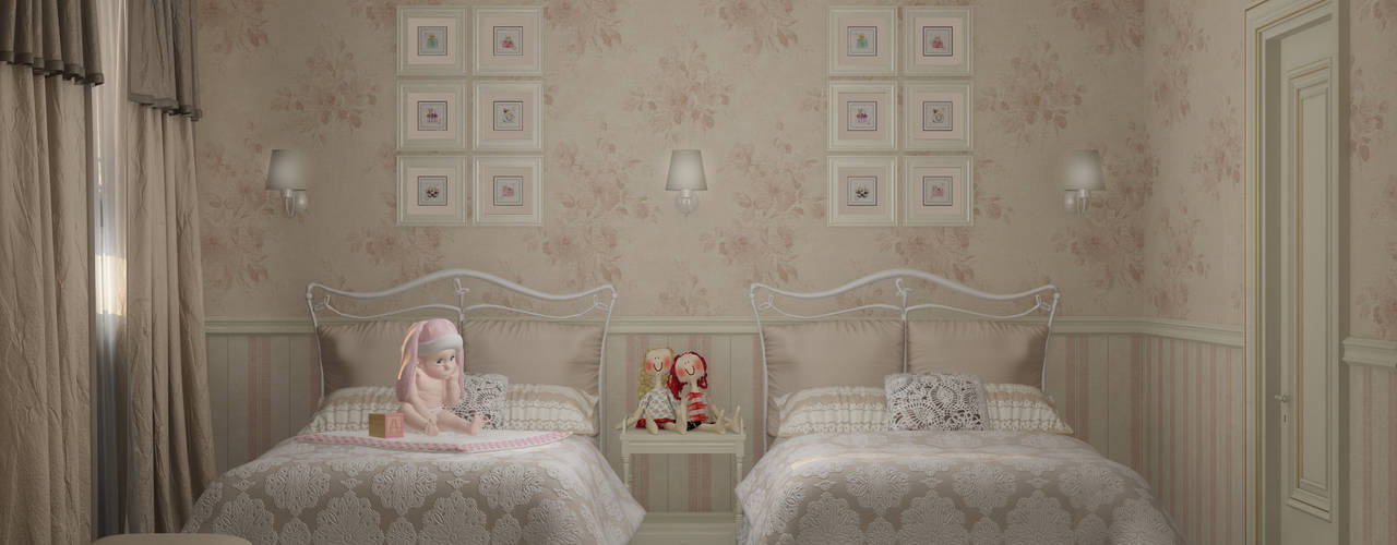 детская спальня, Eclectic DesignStudio Eclectic DesignStudio 嬰兒房/兒童房