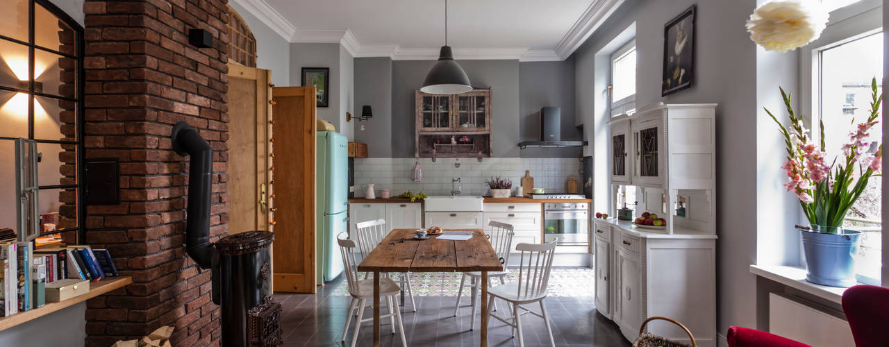 Projekt wnętrz domu kraków, MOCOLOCCO MOCOLOCCO Rustic style kitchen