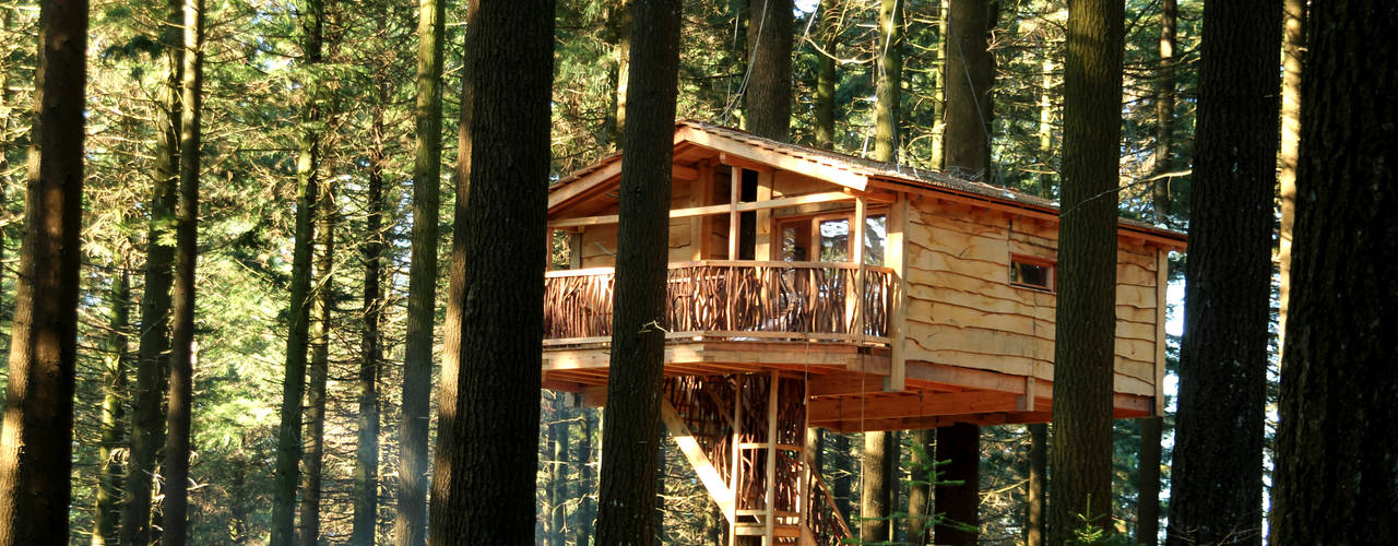 Las cabañas en los árboles del Pais Vasco, Cabañas en los árboles Cabañas en los árboles Espacios comerciales