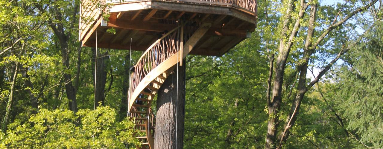 Las cabañas en los árboles del Pais Vasco, Cabañas en los árboles Cabañas en los árboles Espacios comerciales