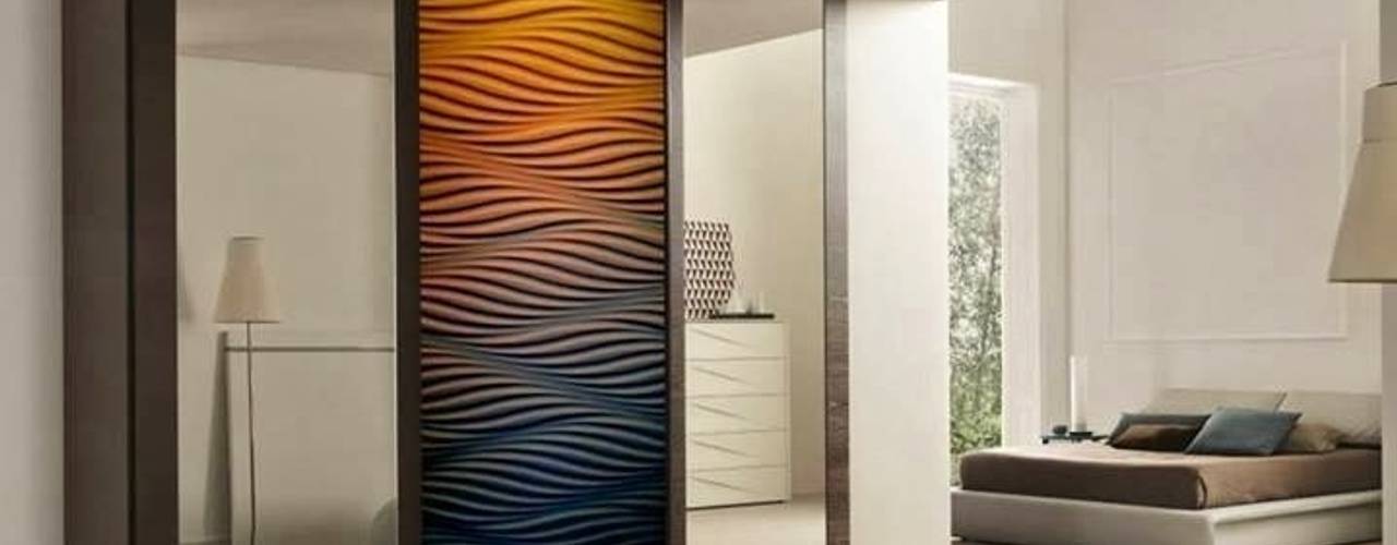 Decorative panels MDF 3D, Luxum Luxum Modern dressing room