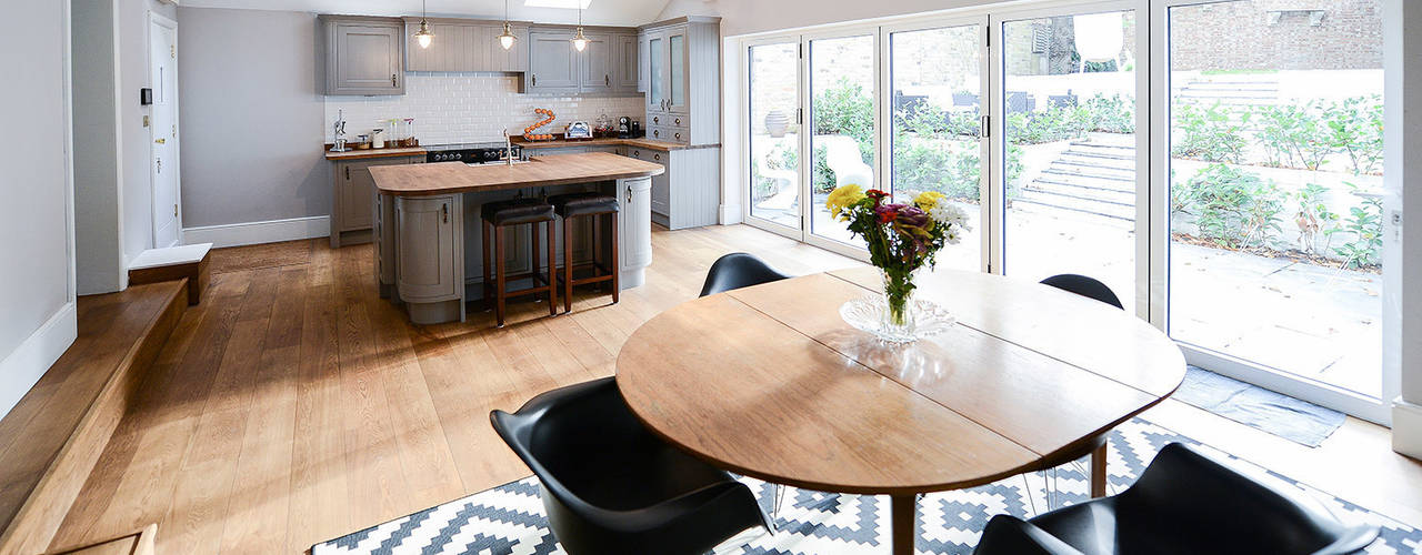 The Broadway, SW19 - Extension & Bathroom Renovation, Grand Design London Ltd Grand Design London Ltd Kitchen