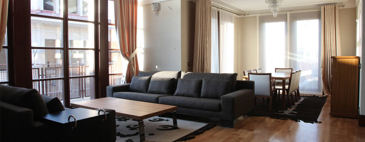 Kapadokya Evleri, Nurettin Üçok İnşaat Nurettin Üçok İnşaat Modern living room