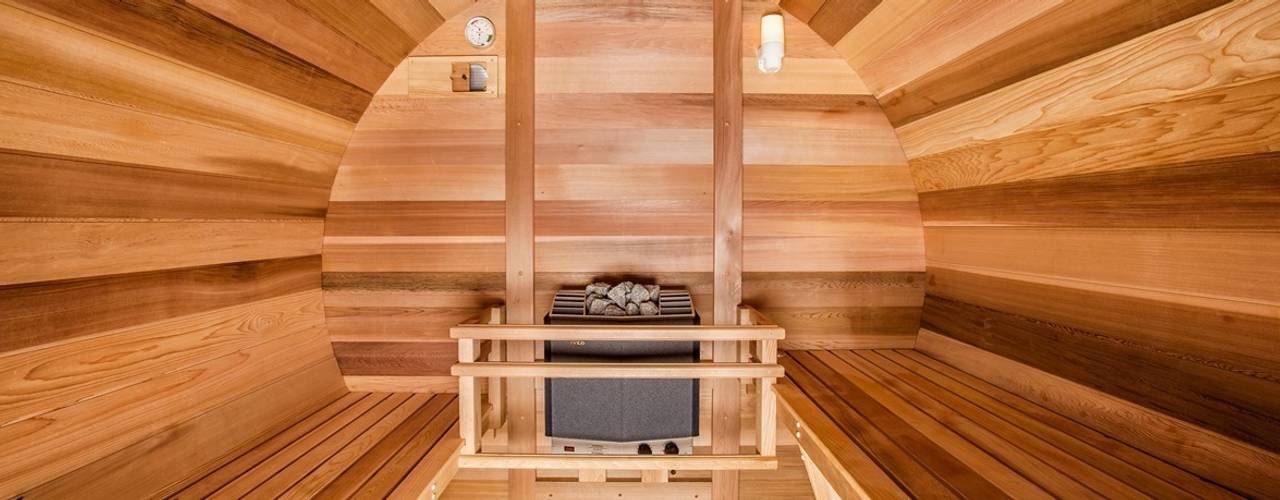 The Northern lights Hot Tubs and Saunas you must want at home, Cedar Hot Tubs UK Cedar Hot Tubs UK Spas de estilo mediterráneo