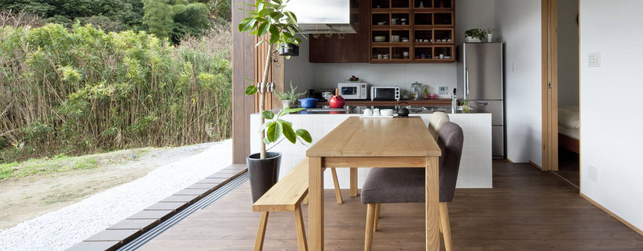 飯塚の家, 松本匡弘建築設計事務所 松本匡弘建築設計事務所 Cocinas de estilo moderno