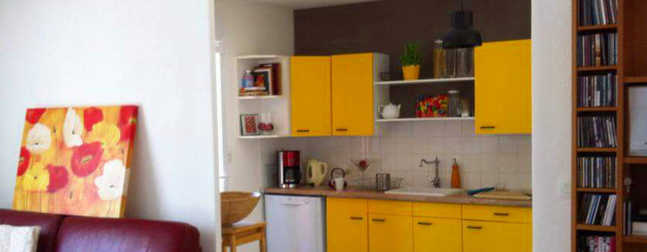 Moderniser son salon avec une cuisine ouverte, Aparté conseils Aparté conseils Dapur Modern