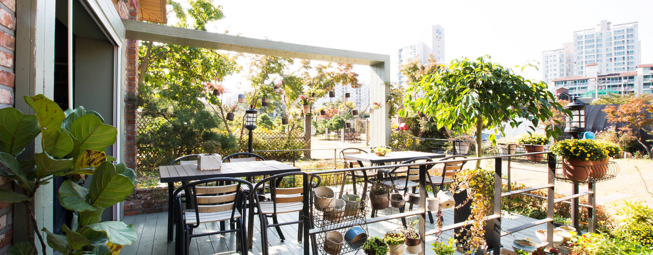 다옴 도자기공방, Daom Daom Modern balcony, veranda & terrace