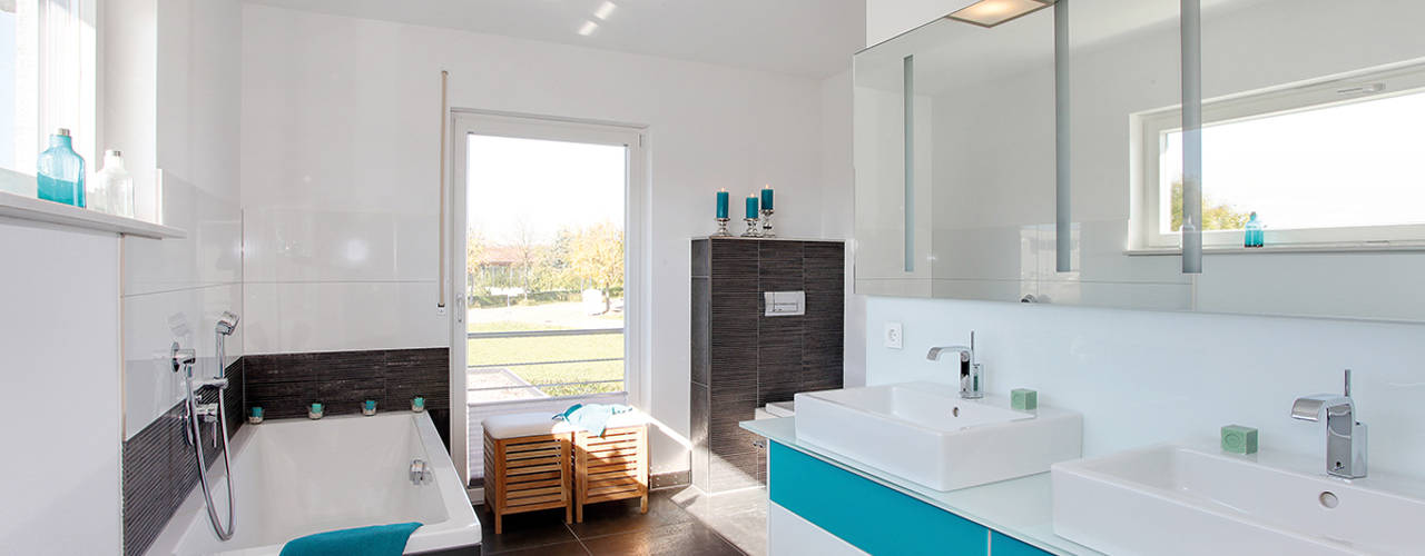 homify Salle de bain méditerranéenne