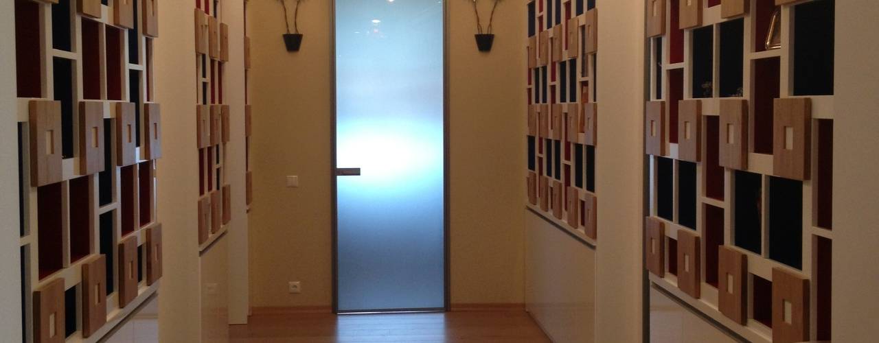 homify Corredores, halls e escadas minimalistas