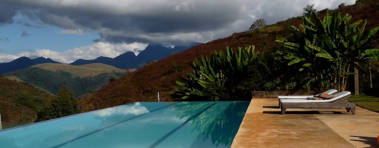 Fazenda Santa Luzia, Ronald Ingber Arquitetura Ronald Ingber Arquitetura Minimalist pool