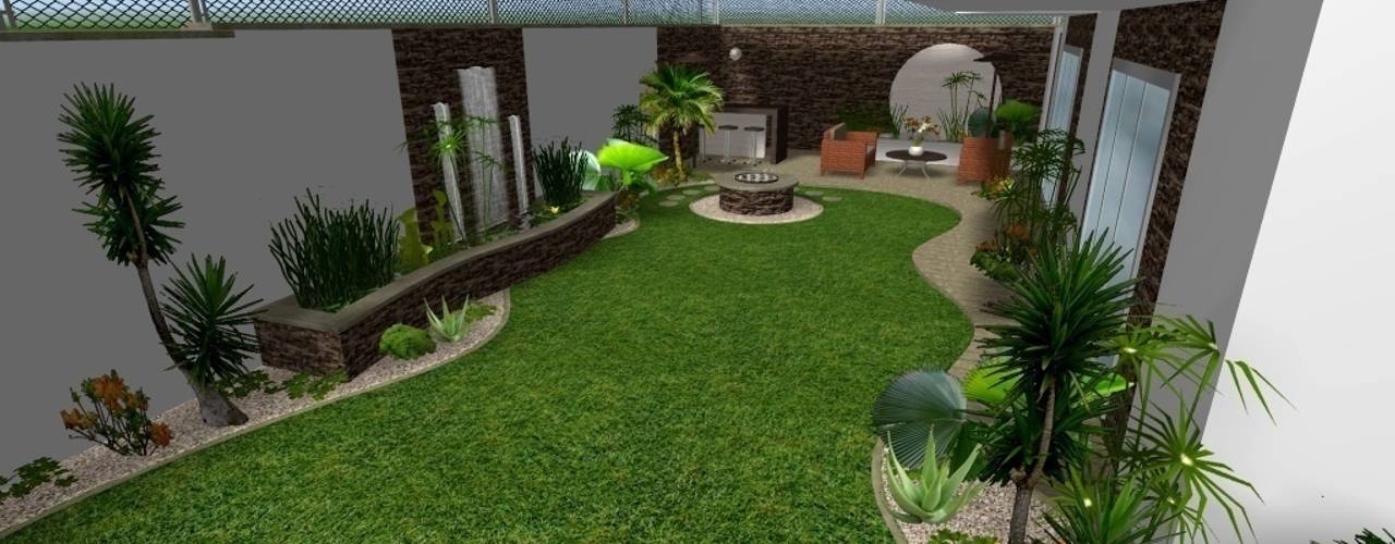 Jardines pequeños | Trucos para ampliar espacios | El "Circulo Mágico", Zen Ambient Zen Ambient Modern style gardens