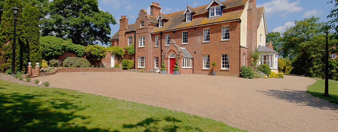 A major conservation project at Bossington House, a fine Grade II: Adisham Kent, Lee Evans Partnership Lee Evans Partnership Country style house