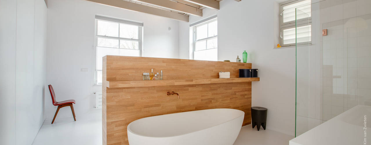 Geef je badkamer wat extra\'s met hout Geef je badkamer wat extra\'s met hout