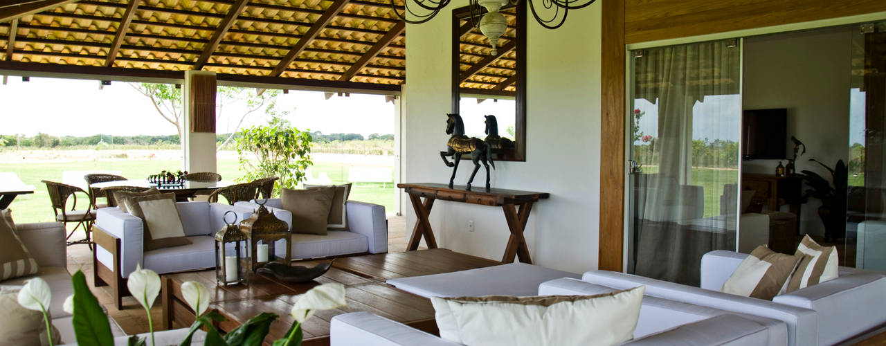 homify Varandas, marquises e terraços campestres