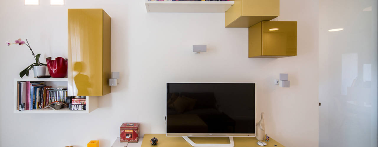 Radiant White, ristrutturami ristrutturami Minimalist living room