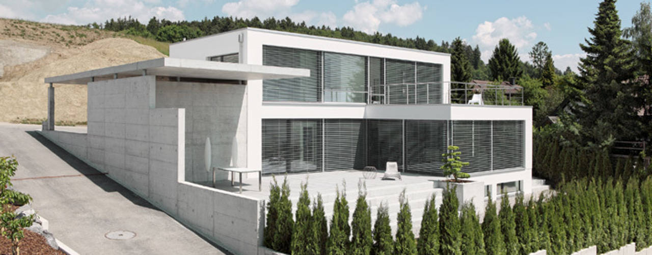 Einfamilienhaus im Schweizer Mittelland, Unica Architektur AG Unica Architektur AG Minimalist house