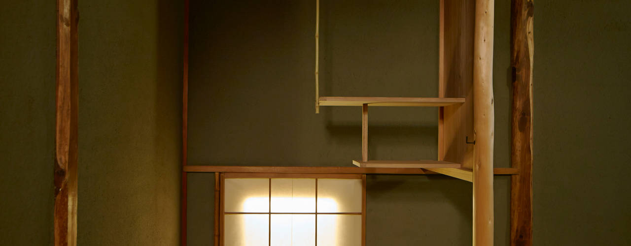 茶室を兼ね備えた東京の一軒家, 株式会社吉川の鯰 株式会社吉川の鯰 Classic style media rooms
