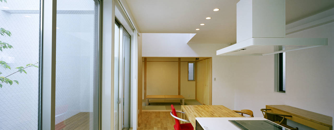 内部に広がる明るく開放的な空間が魅力の都市型住宅 Homify